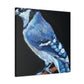 "Blue Jay in Realism" - Canvas