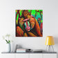 Baboon by Rococo. - Canvas