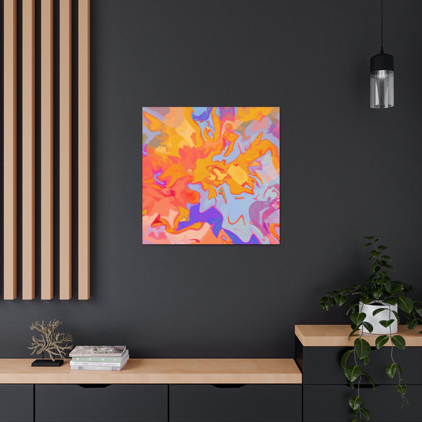 "Brilliant Radiant Reflection" - Canvas