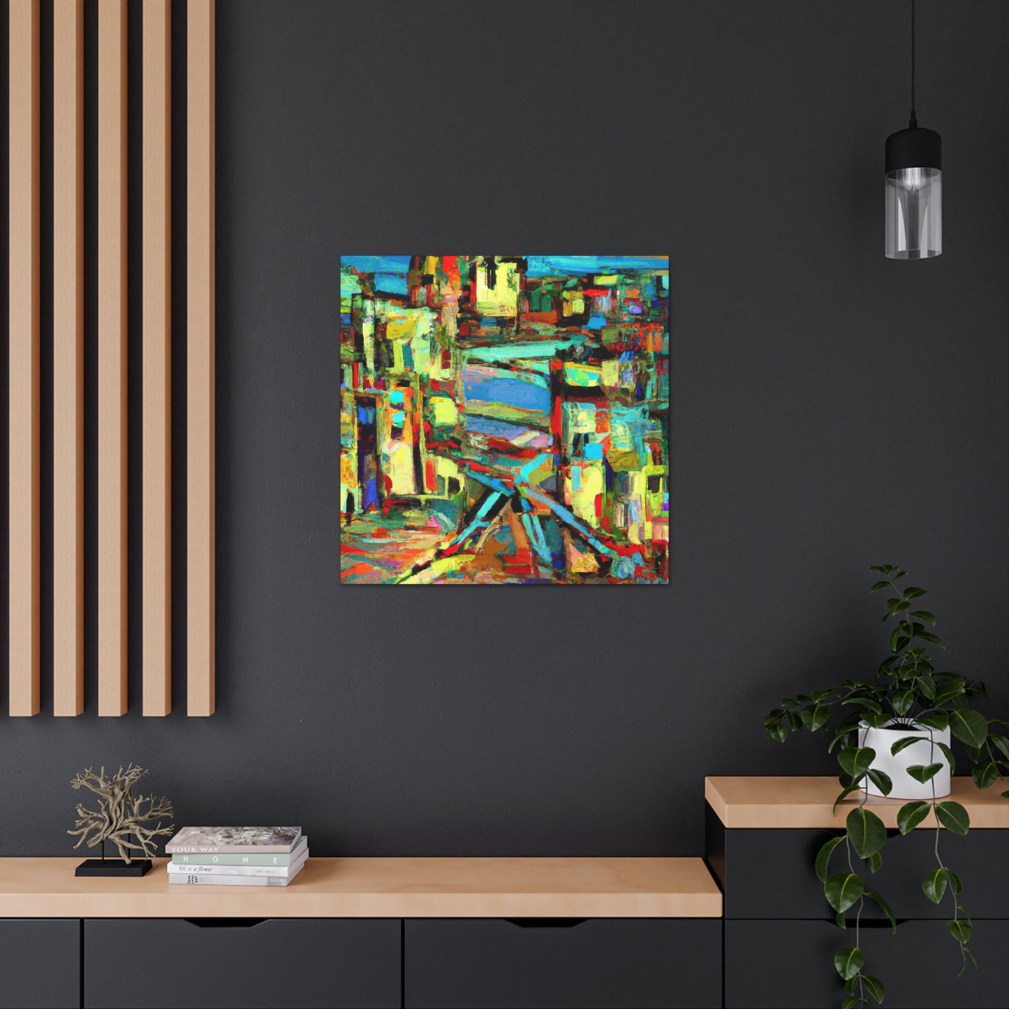 Renaissance Riches Abstract - Canvas