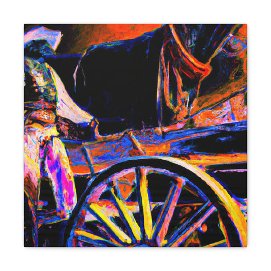 Wheels On The Wagon - Canvas