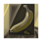 "Bananna Deco Delight" - Canvas