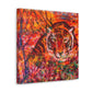 Tiger in Impressionism - Canvas