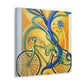 Cycling Celestial Dreams - Canvas