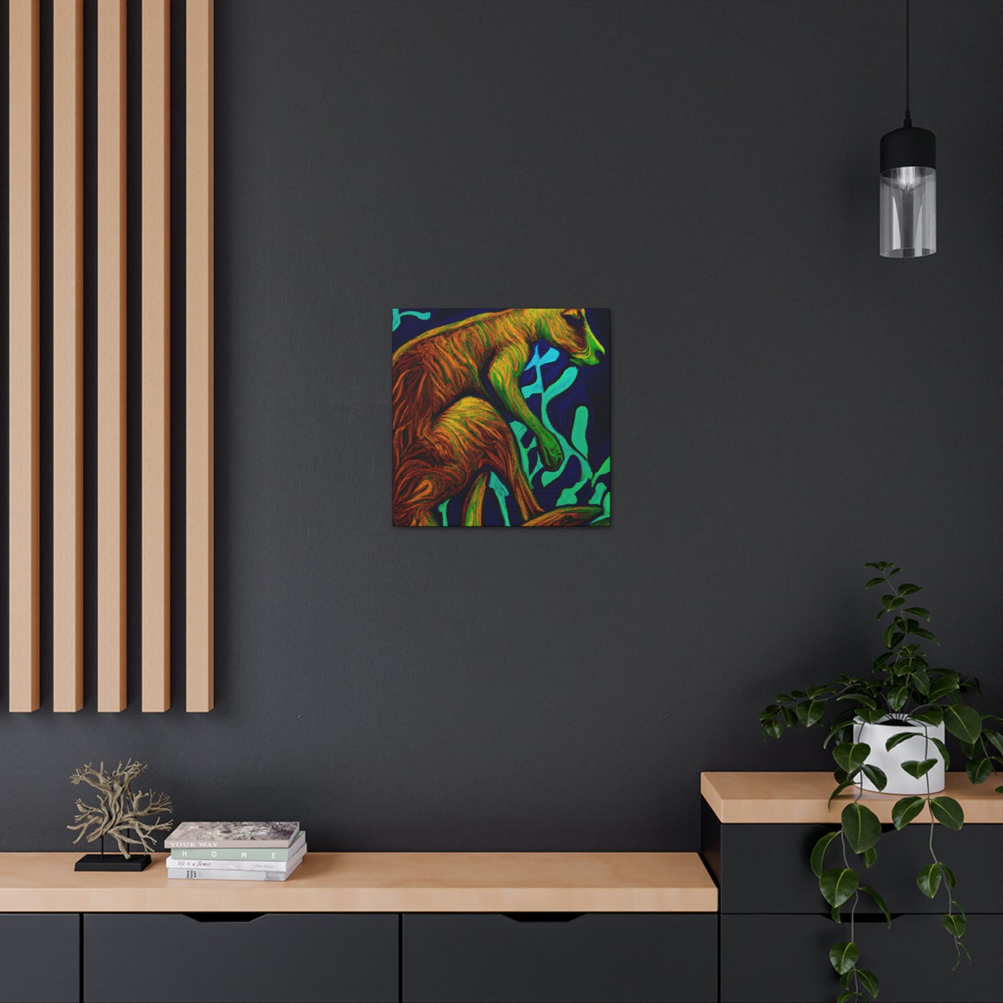 Kangaroo in Utopia - Canvas