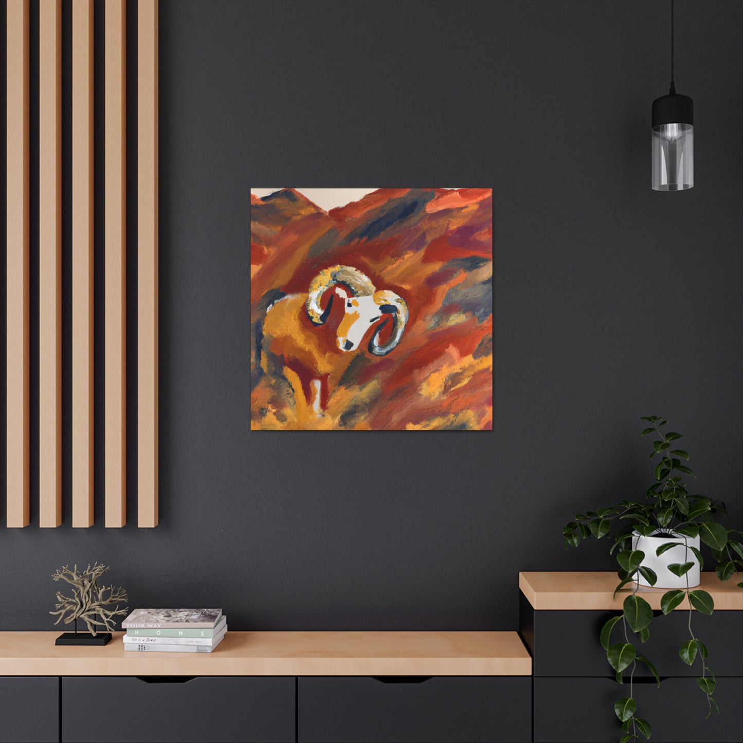 Bighorn Mountain Migration - Canvas