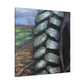 Tire of the Tractor - Canvas