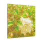 Gardenia in Impressionism - Canvas