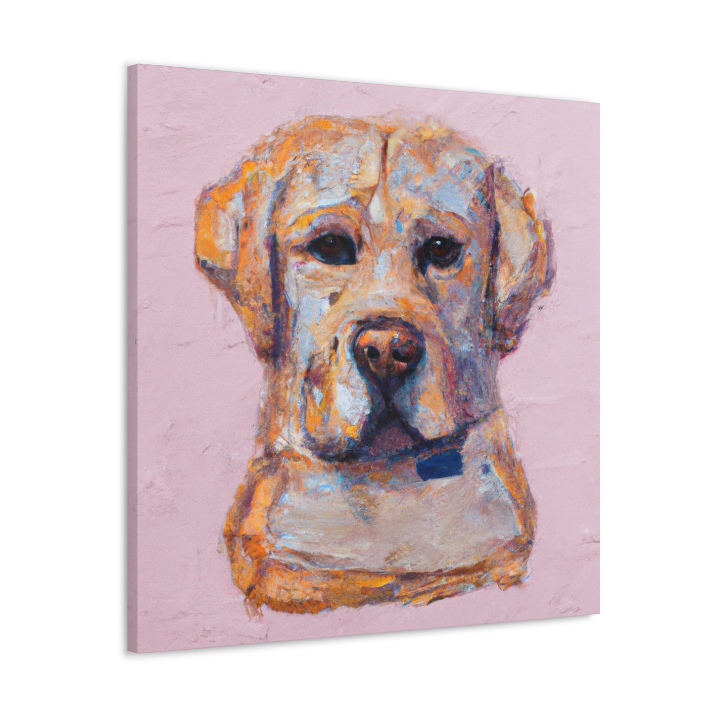 "Labrador: A Reflection" - Canvas