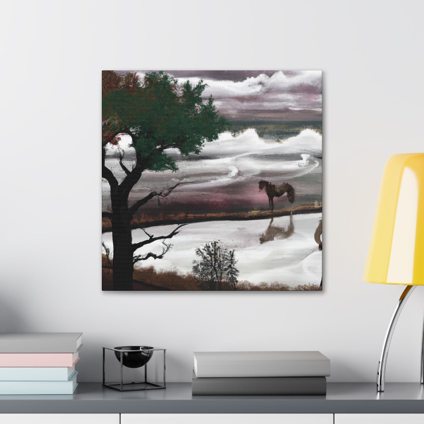 "Western Landscape Splendor" - Canvas