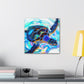 Sea Turtle Mural. - Canvas