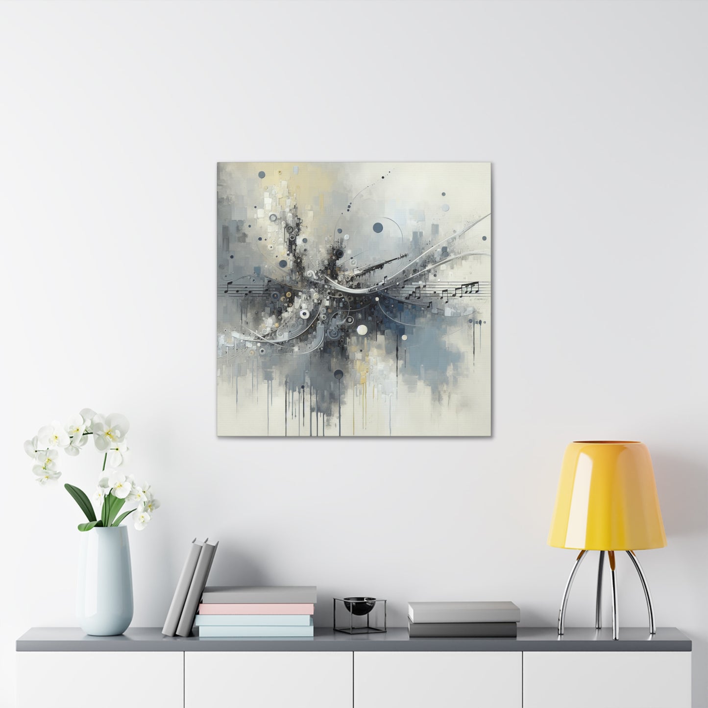 Whispering Melodies of Sleep - Canvas