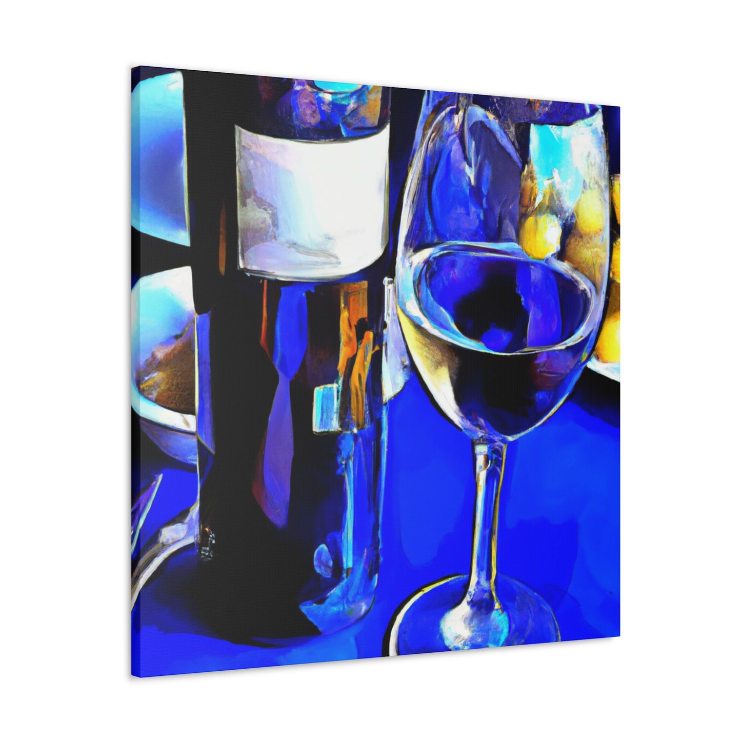 Drinking the Wine Grape - Canvas