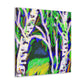 Birch Trees in Spring - Canvas