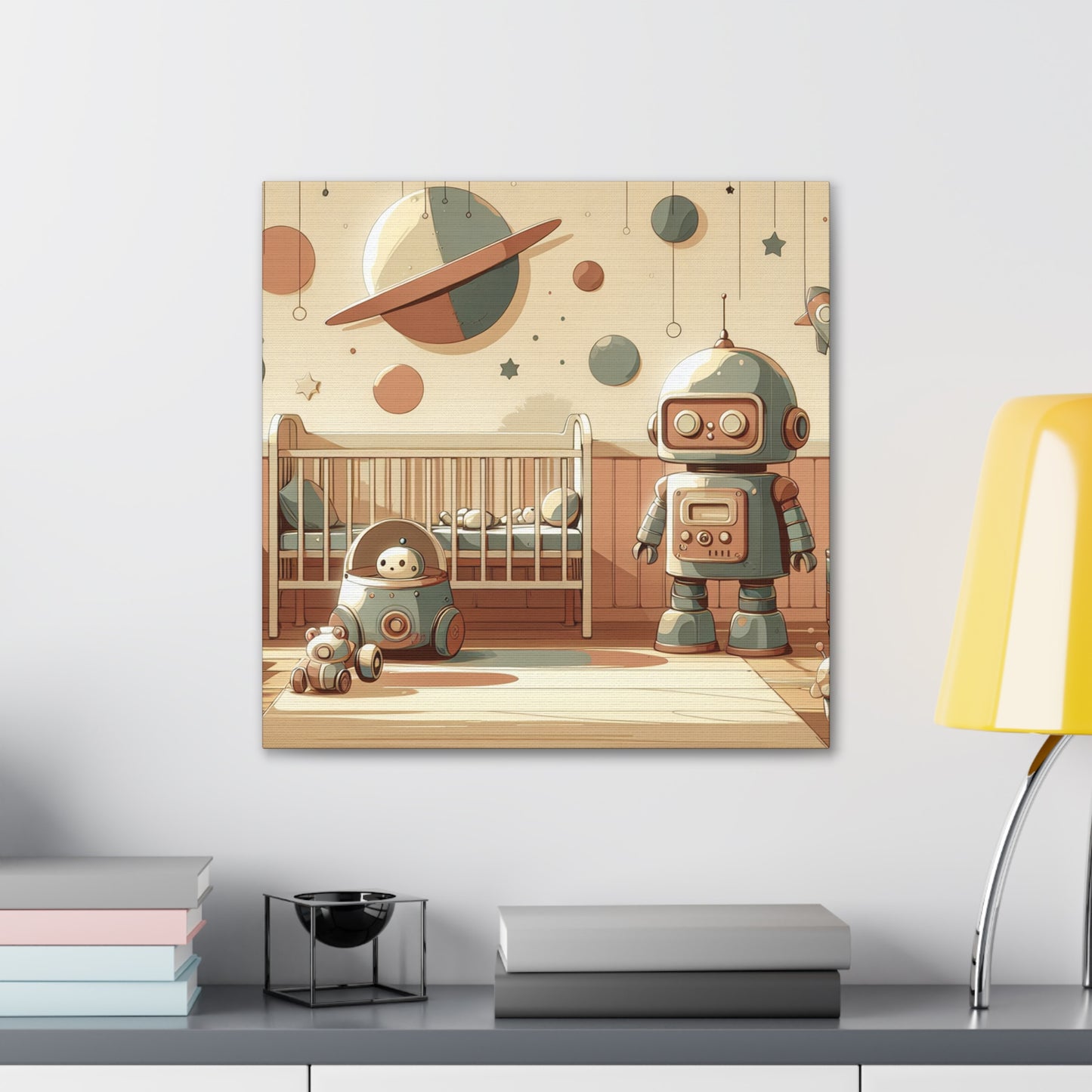 Cosmic android odyssey - Canvas