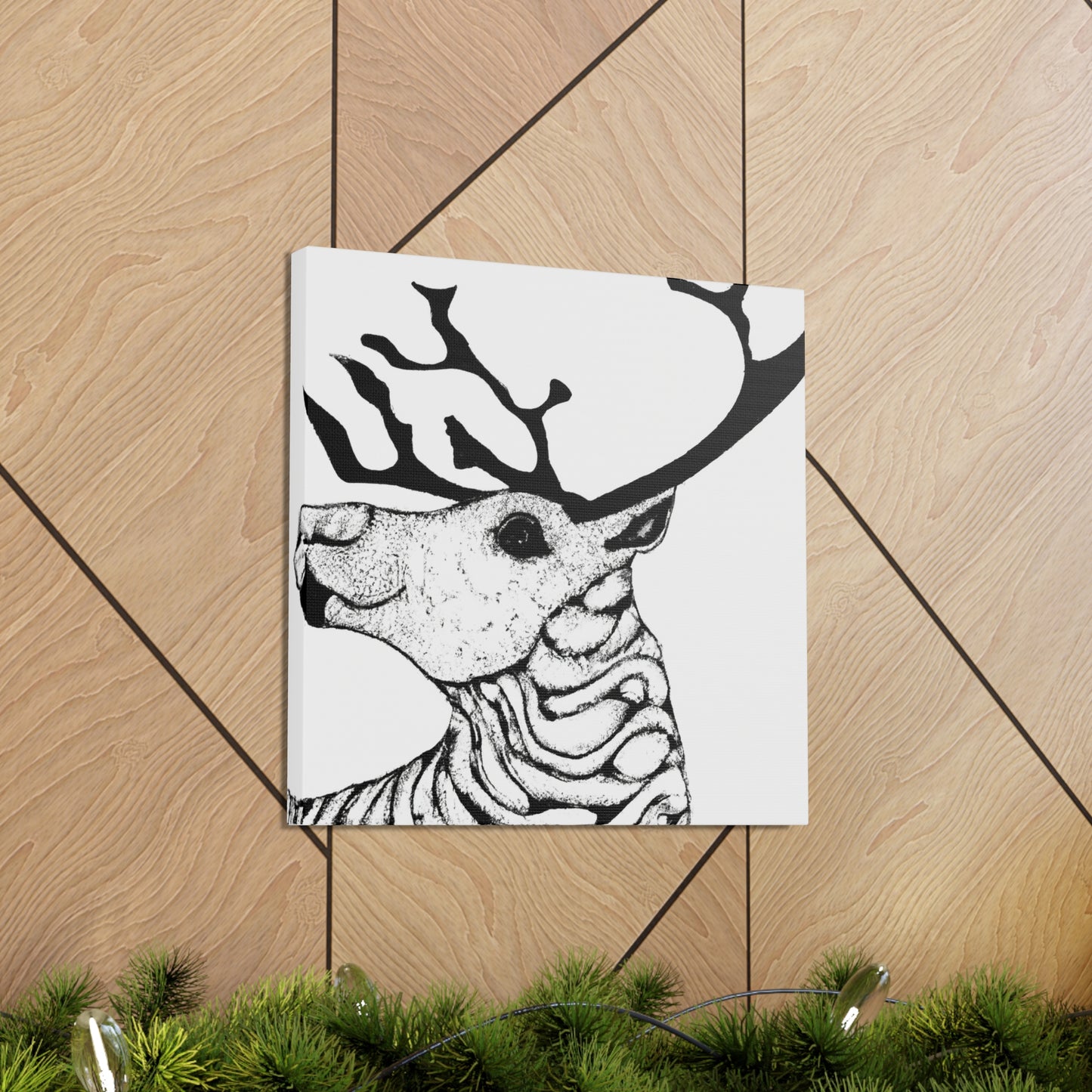 Reindeer in Dreamscape - Canvas