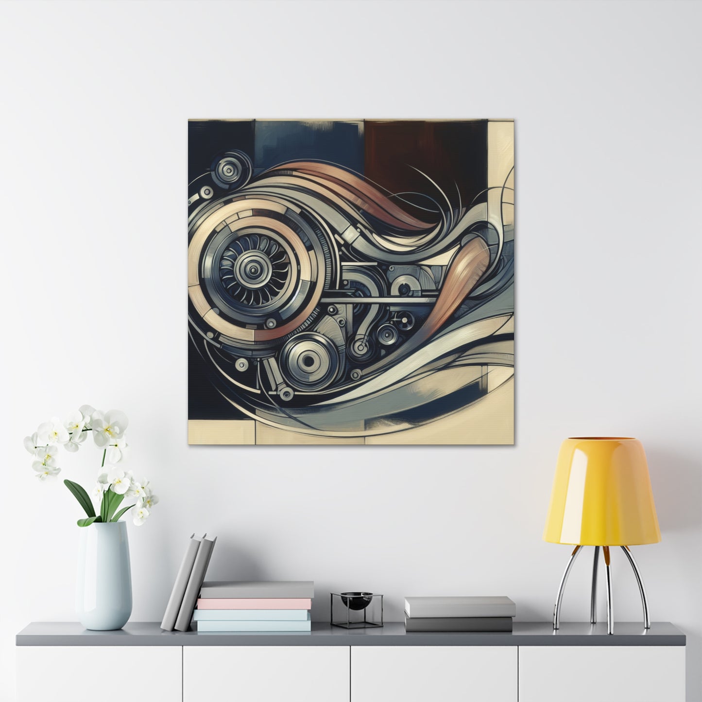 Mechanical Motion Unleashed - Canvas