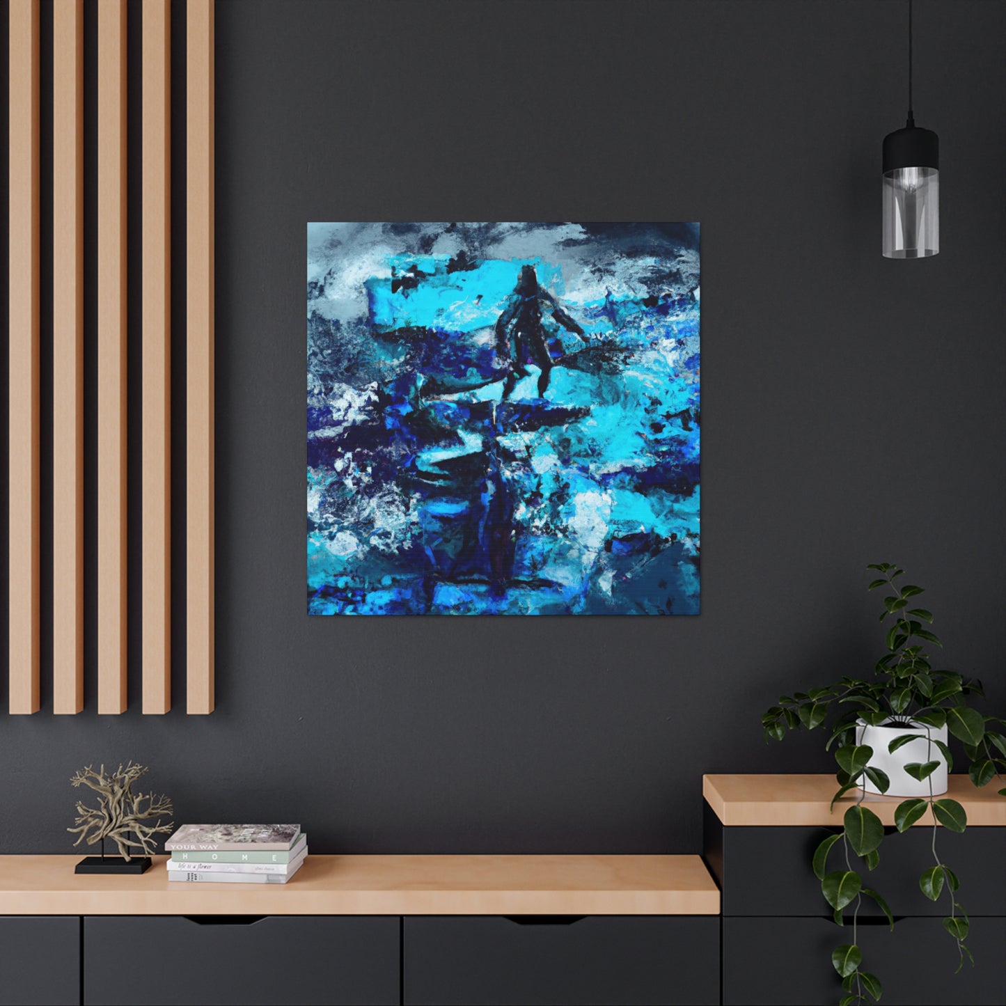 Surfers of the Sea - Canvas