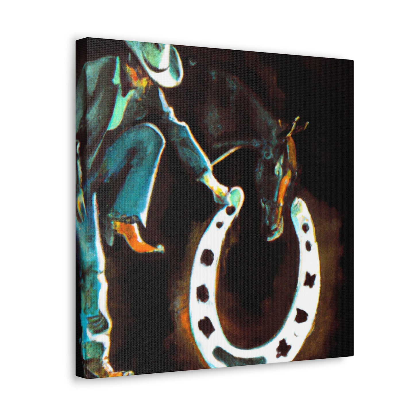 "Horseshoes of Possibility" - Canvas