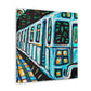 Subway Train Vizionary - Canvas