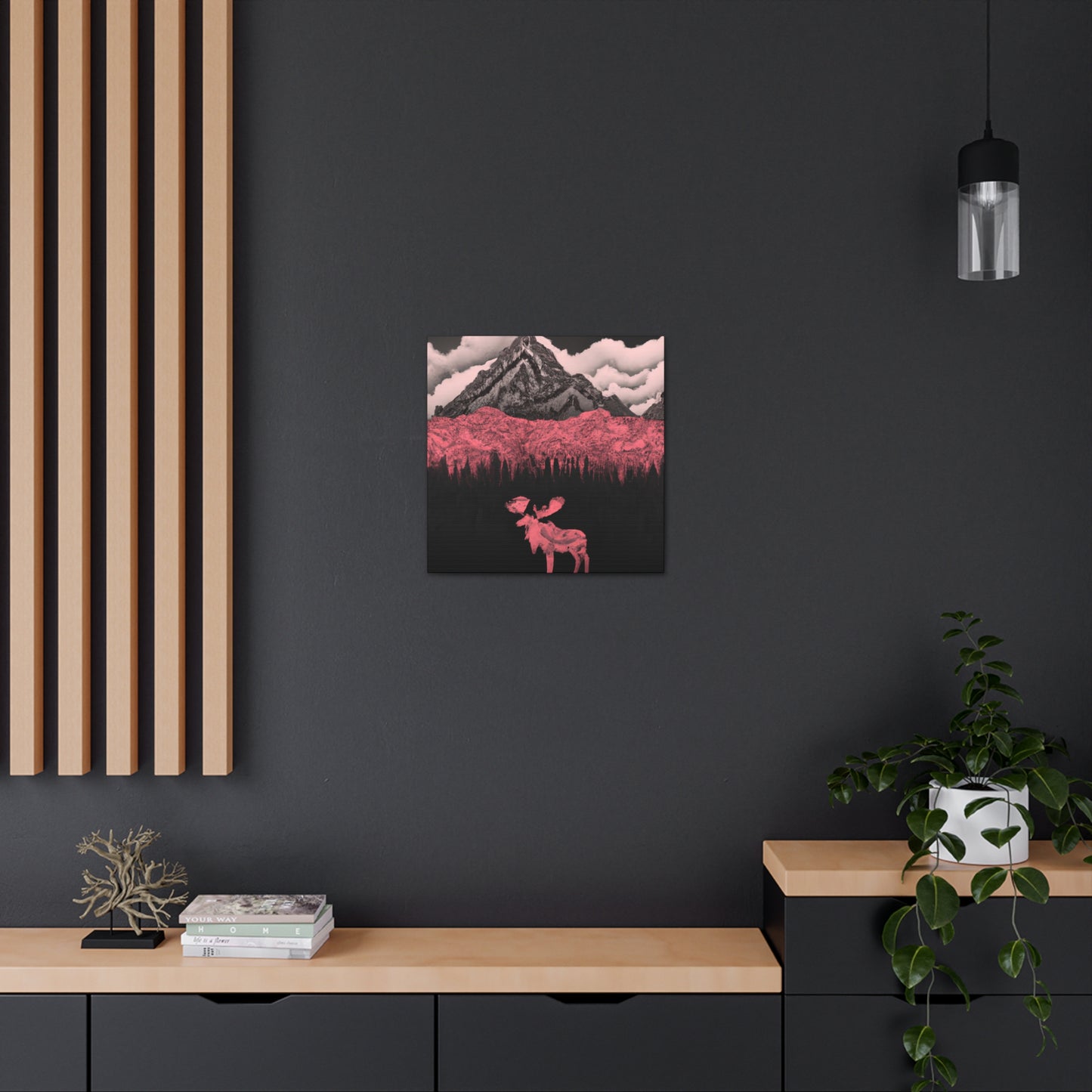 Moose in Grandeur - Canvas