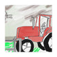 Tractor on the Farm - Canvas