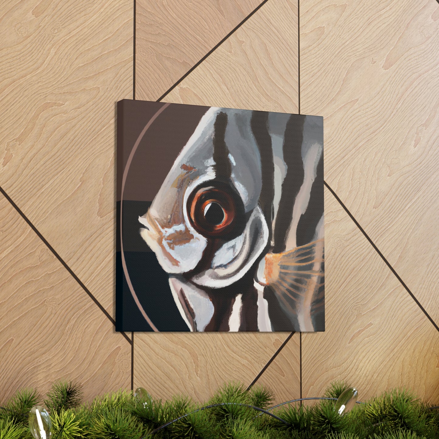 Discus in Dreamscape - Canvas