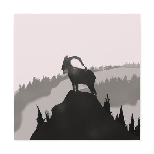 Mountain Goat Majesty - Canvas