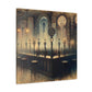 Ethereal Gilded Twilight - Canvas