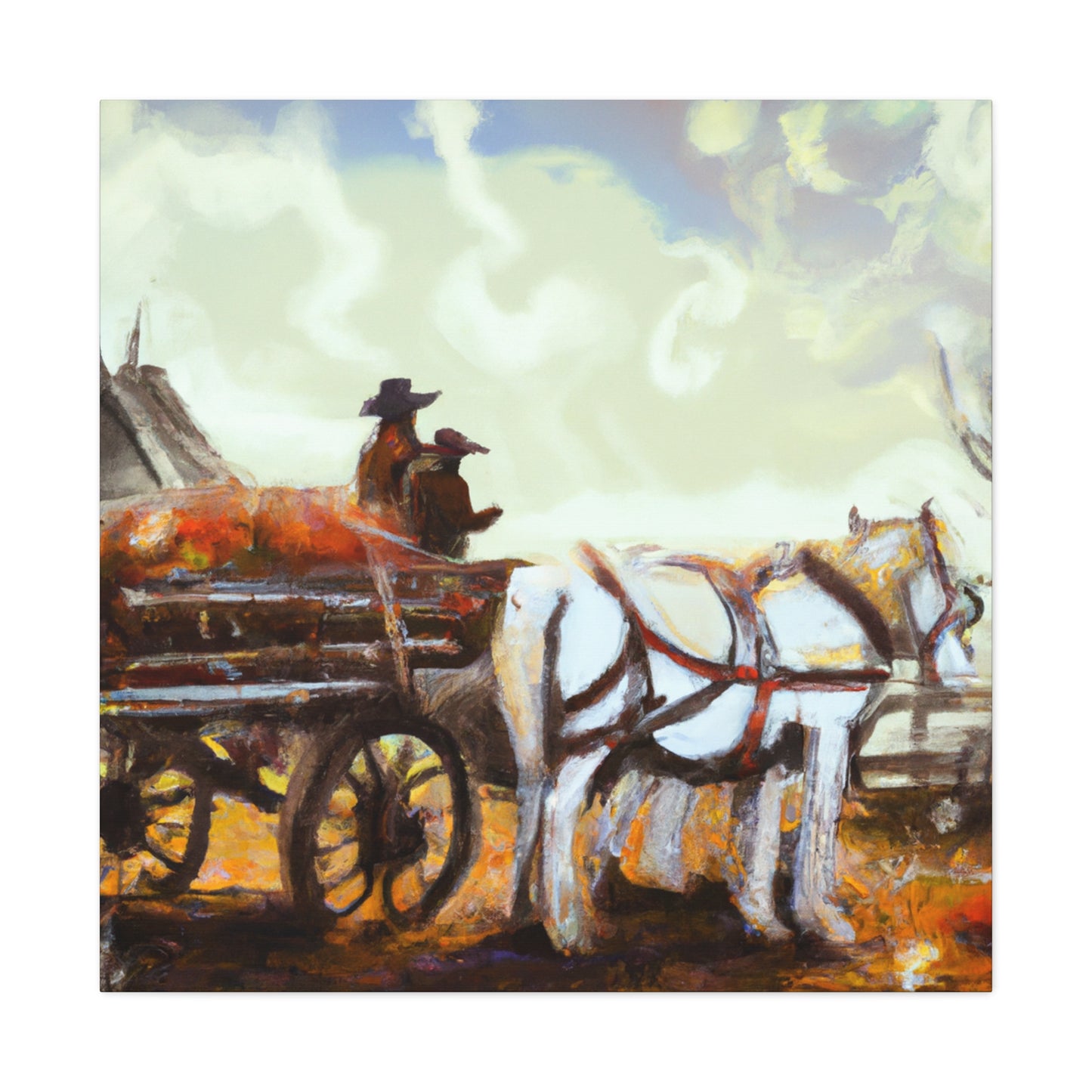 Carrying the Wagon - Canvas