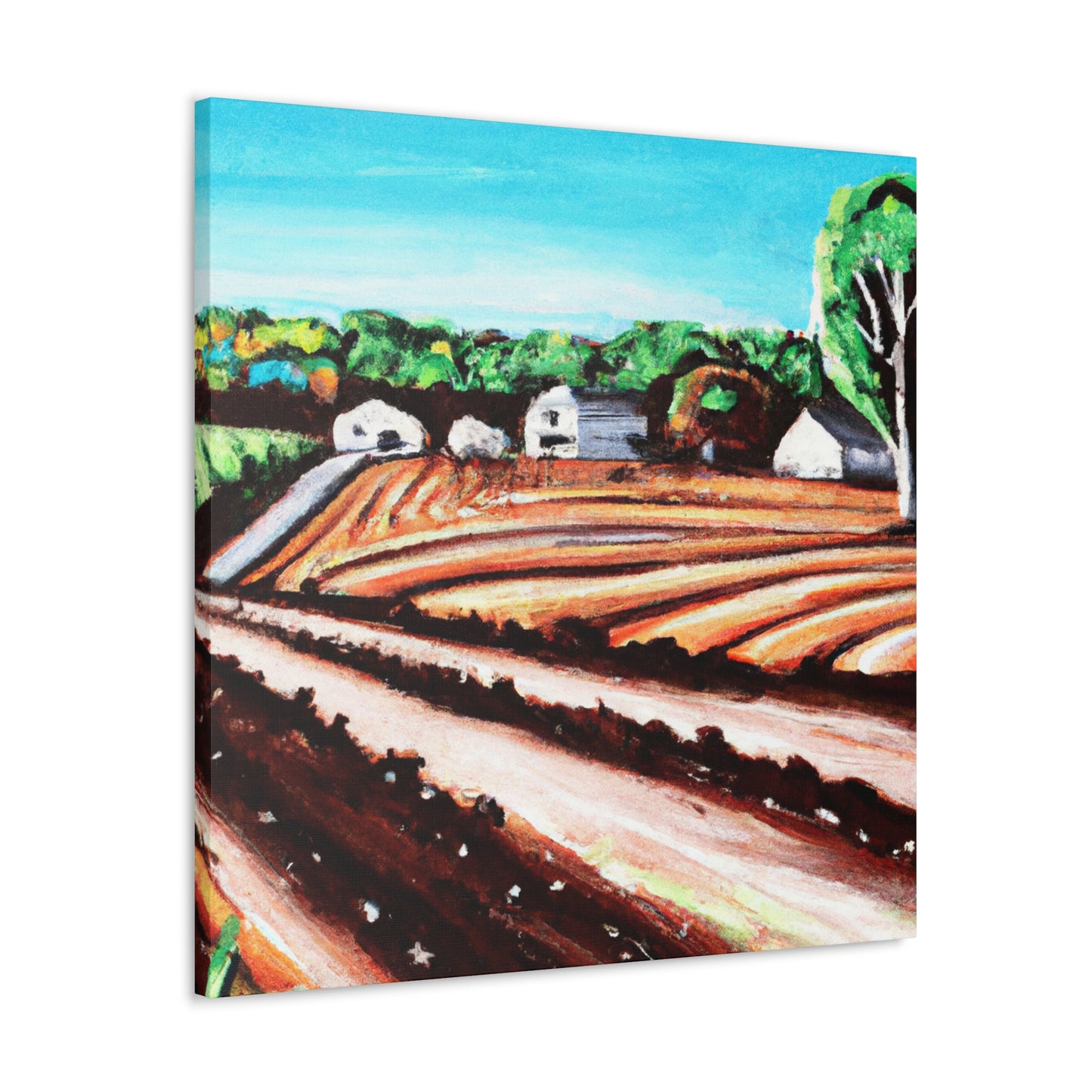 Country Road Pop Art - Canvas