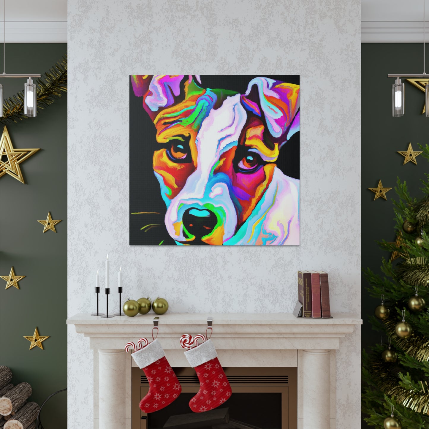 Jack Russell Radiance - Canvas