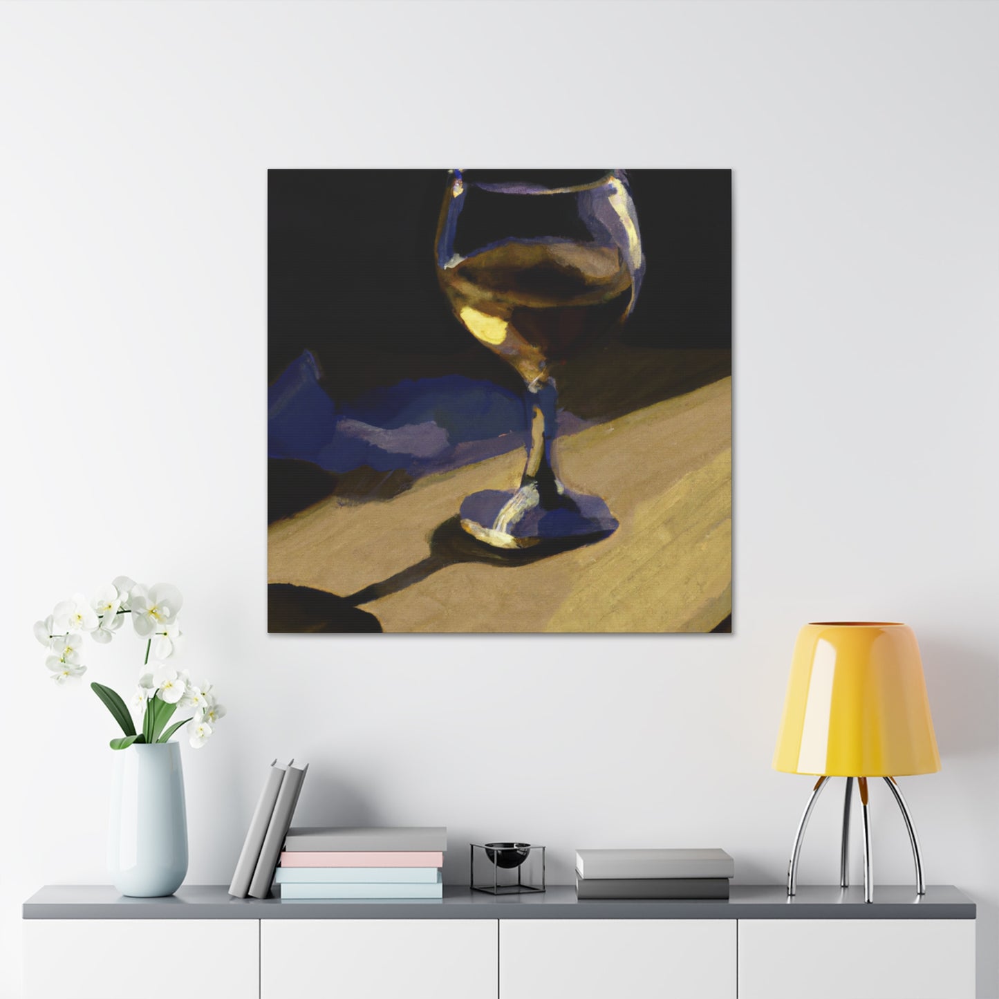 "Glass of Reflection Regal" - Canvas