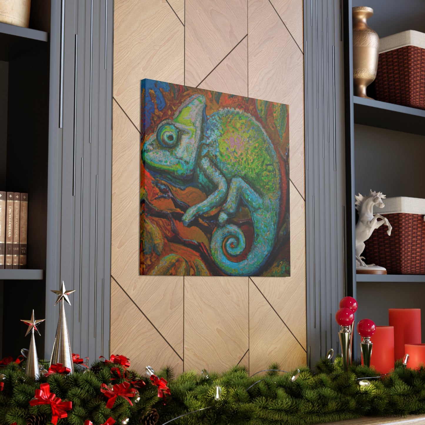 Veiled Chameleon Dream - Canvas