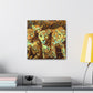 "Leopard in Impressionism" - Canvas