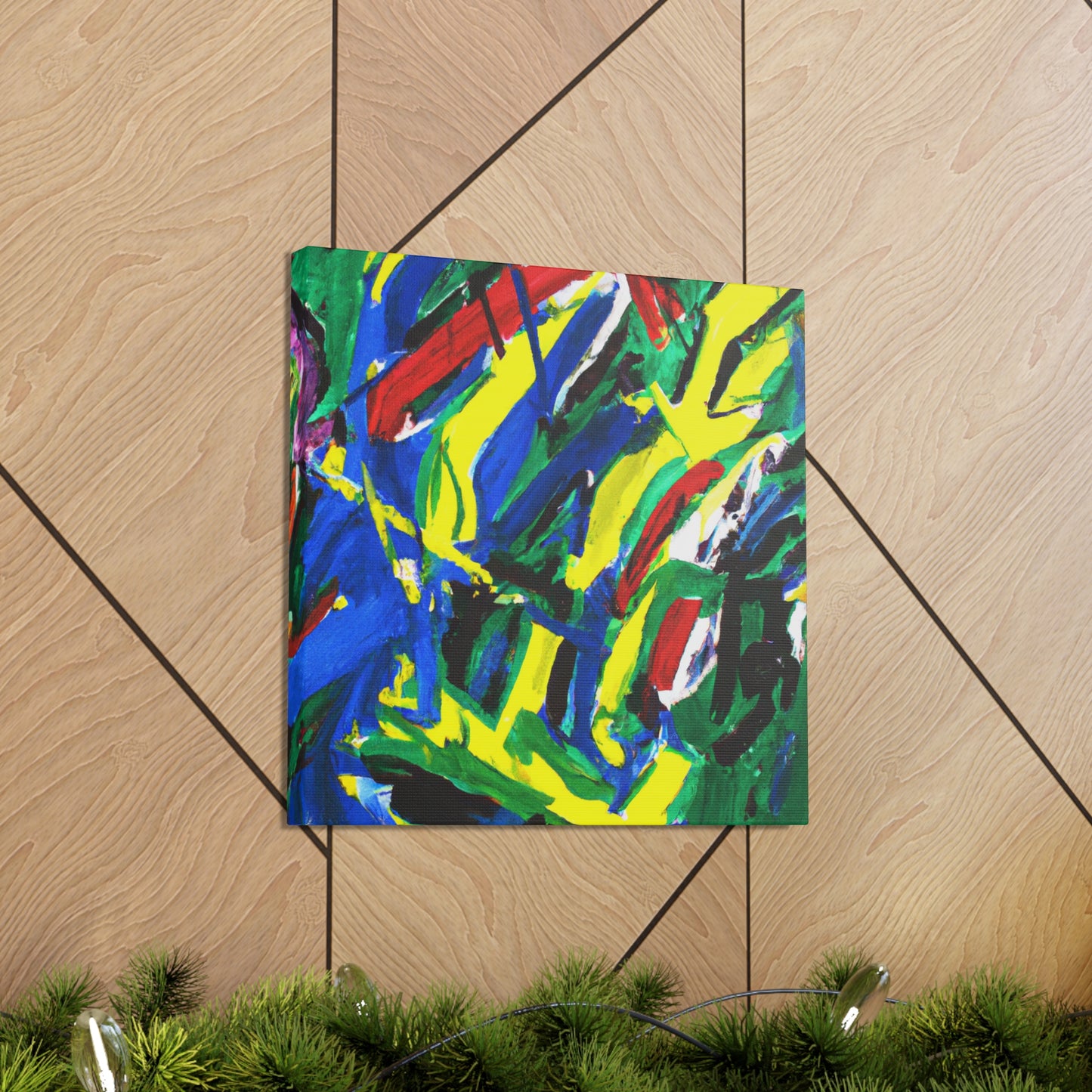 "Turbulent Emotional Swirls" - Canvas