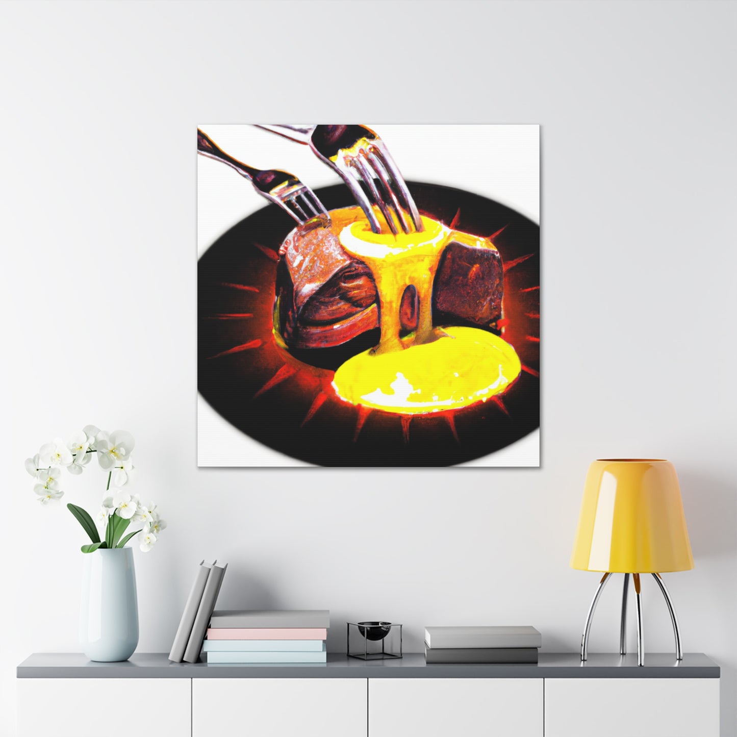 Steak in Dreamland - Canvas