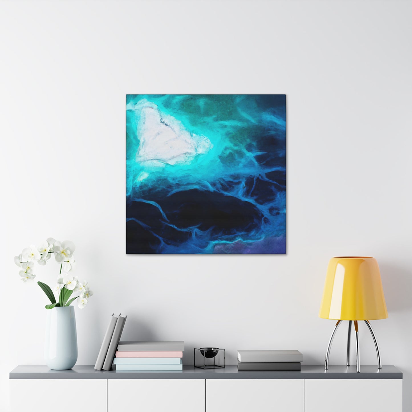 Ocean's Eternal Vibrancy - Canvas