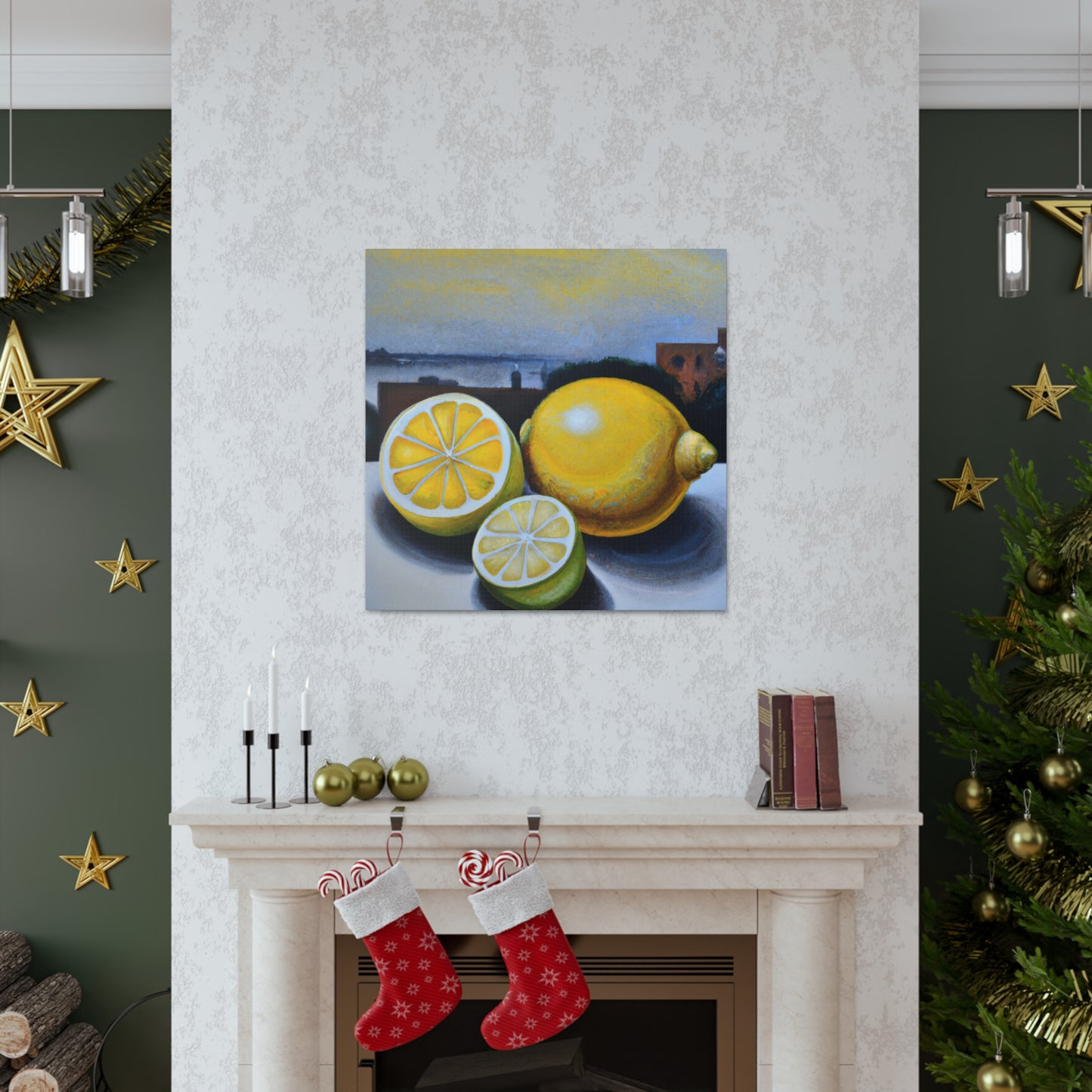 Lemon Hyperrealism Splendor - Canvas