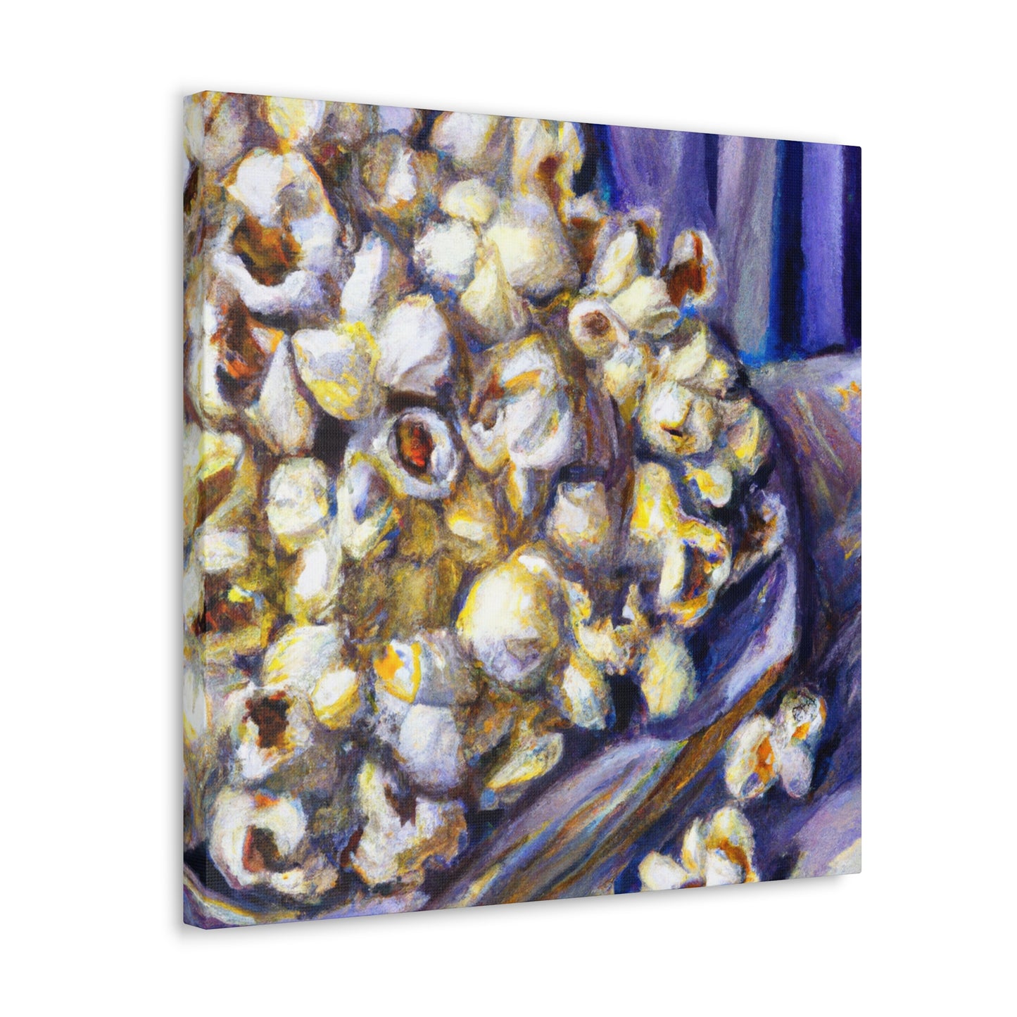 "Popcorn Delight Hyperrealism" - Canvas