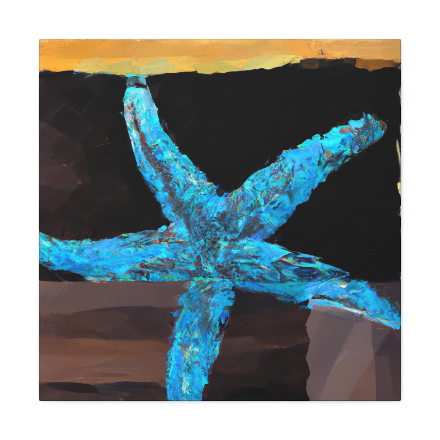 "Starfish at Twilight" - Canvas