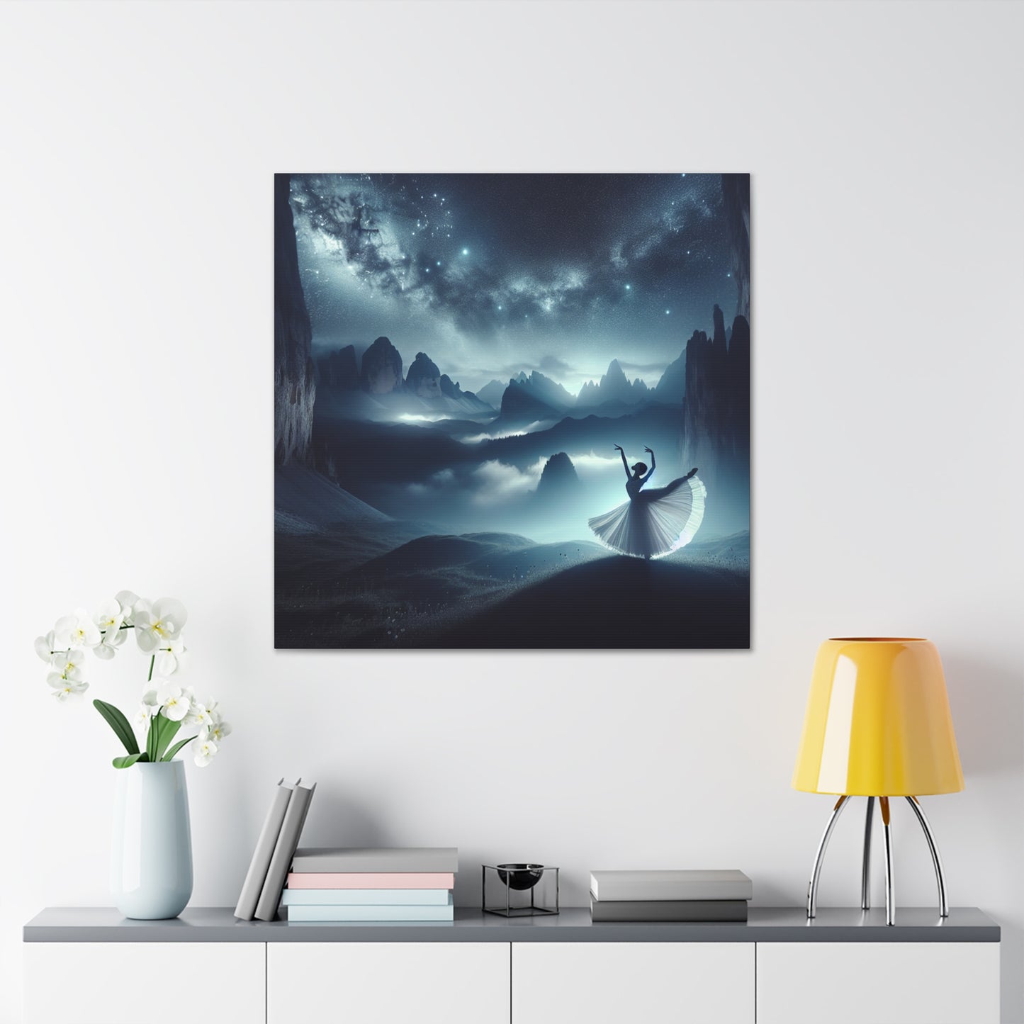 Graceful Serenade in Nature - Canvas