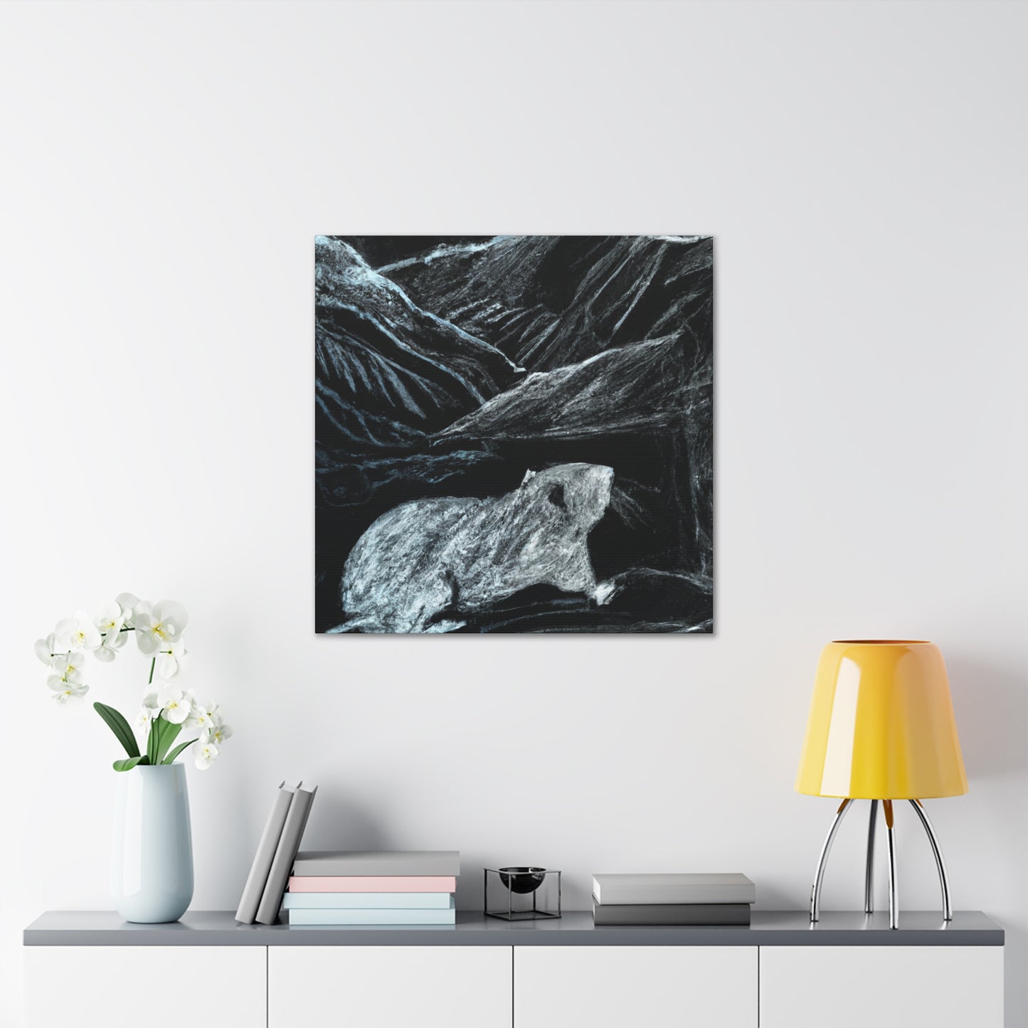 Marmot in Meditation - Canvas