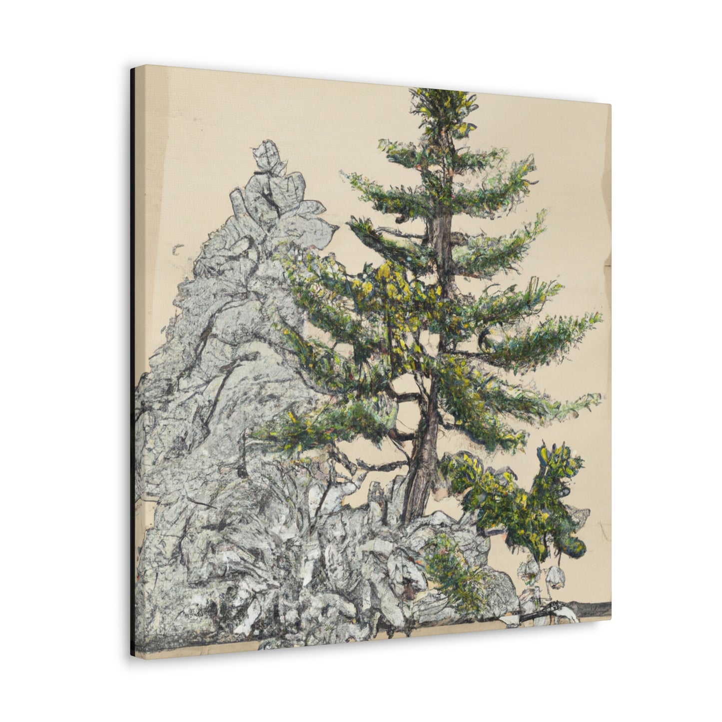 "Pine Tree Immortality" - Canvas