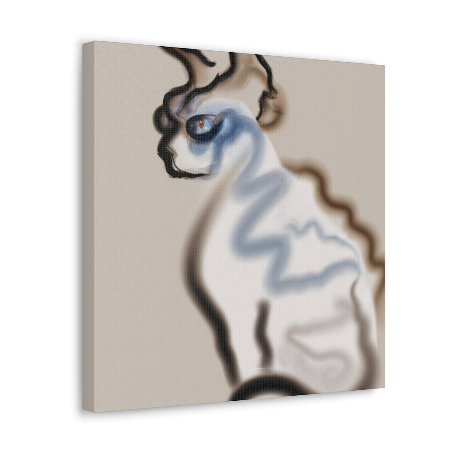 "Devon Rex Minimalism" - Canvas