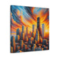 Midwest Metropolis Mural - Canvas