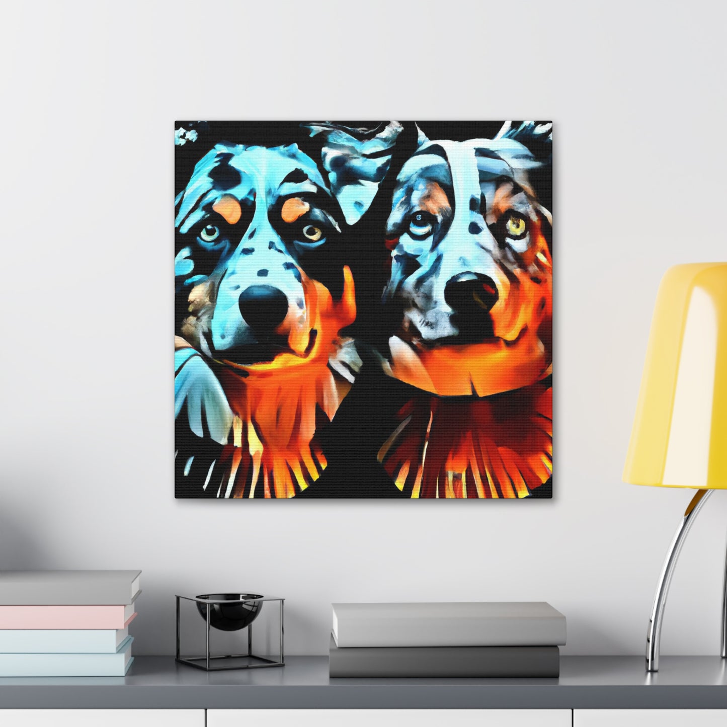 "A Canine Dreamscape" - Canvas