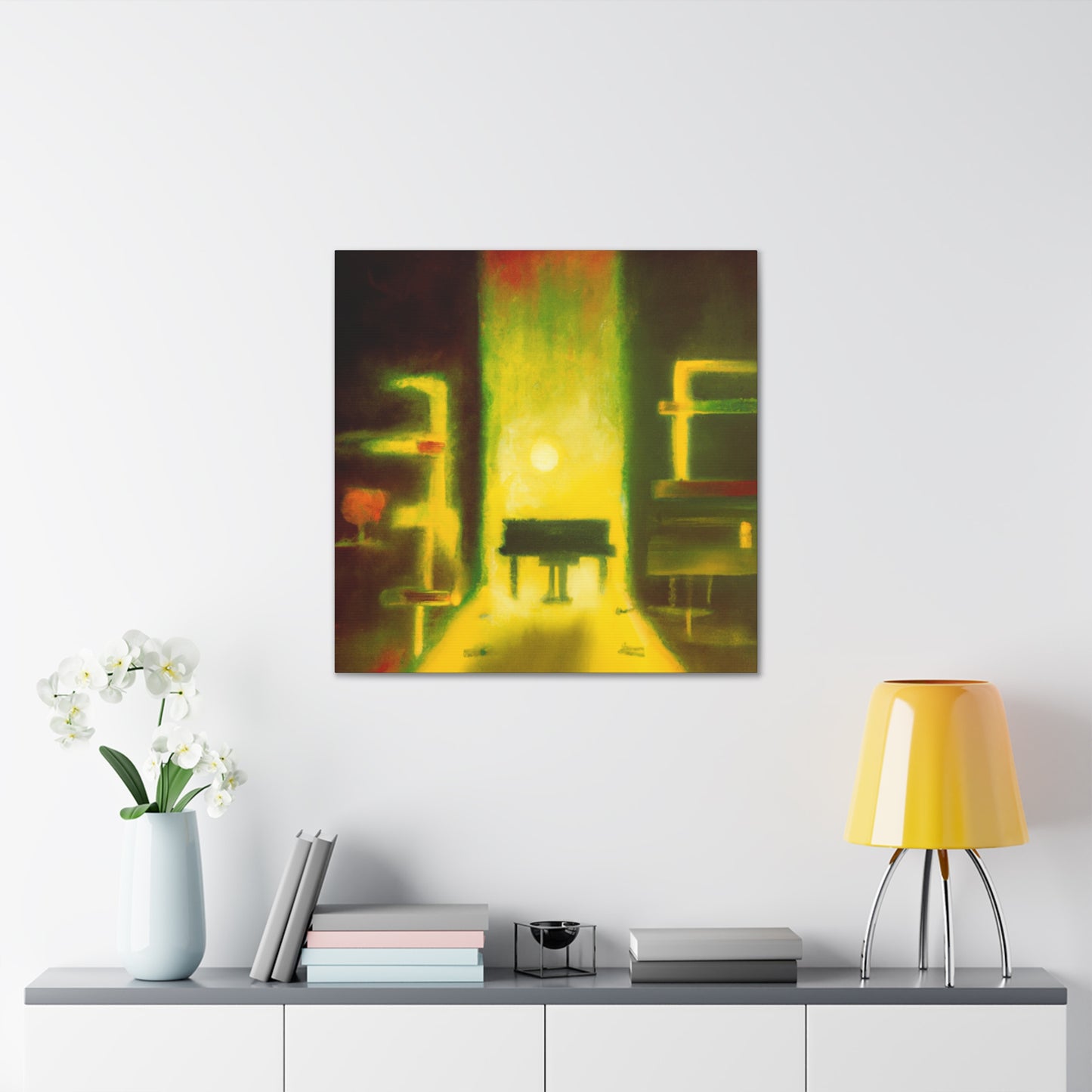 Surreal Piano Fantasy - Canvas