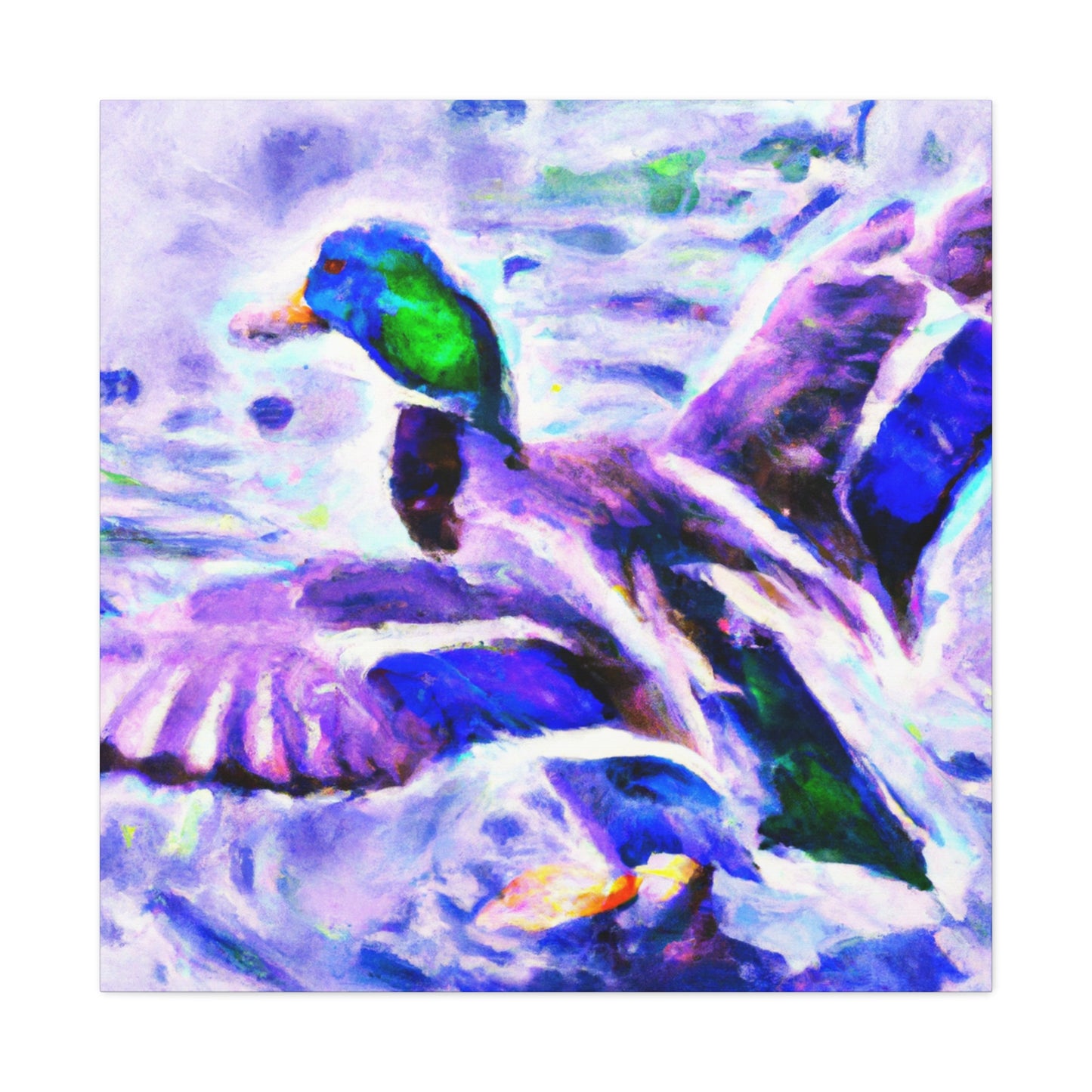 Mallard Migration Portrait - Canvas