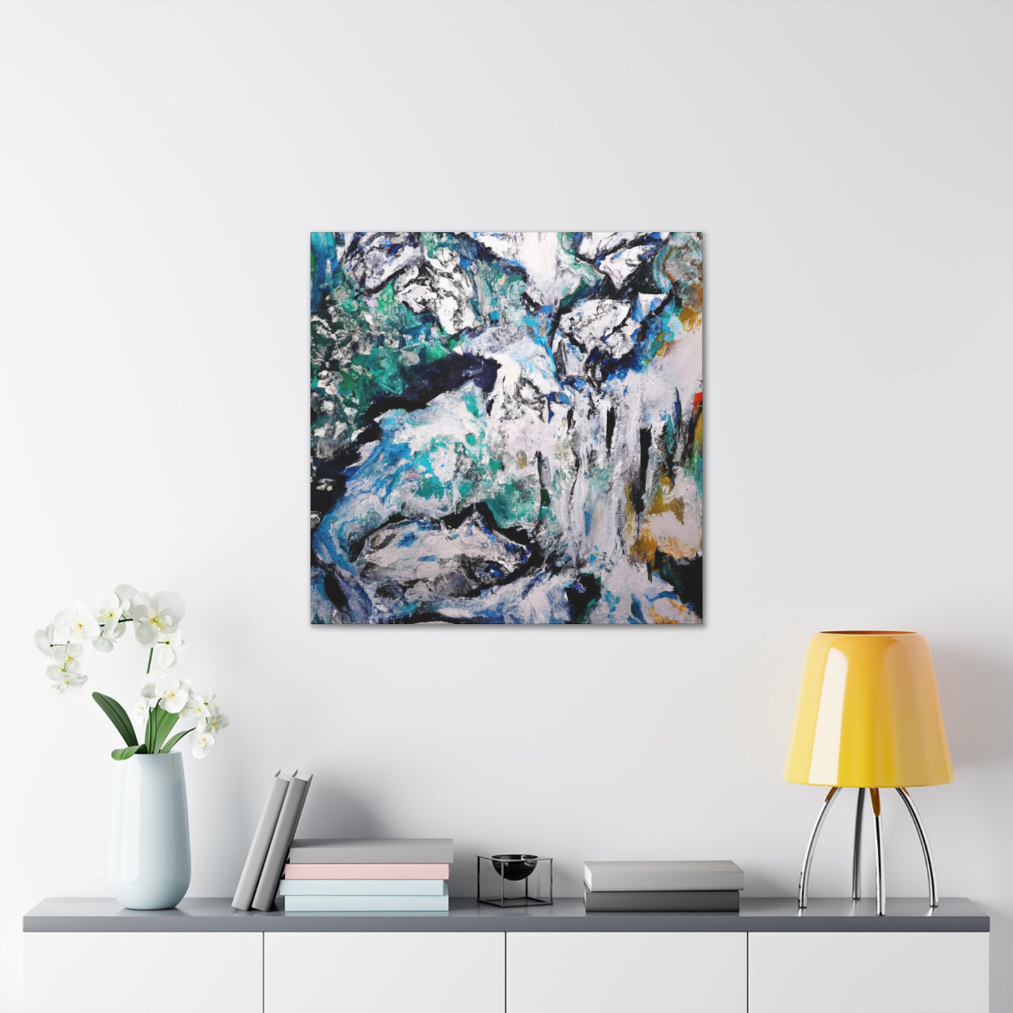 River's Splendor Vibrant - Canvas